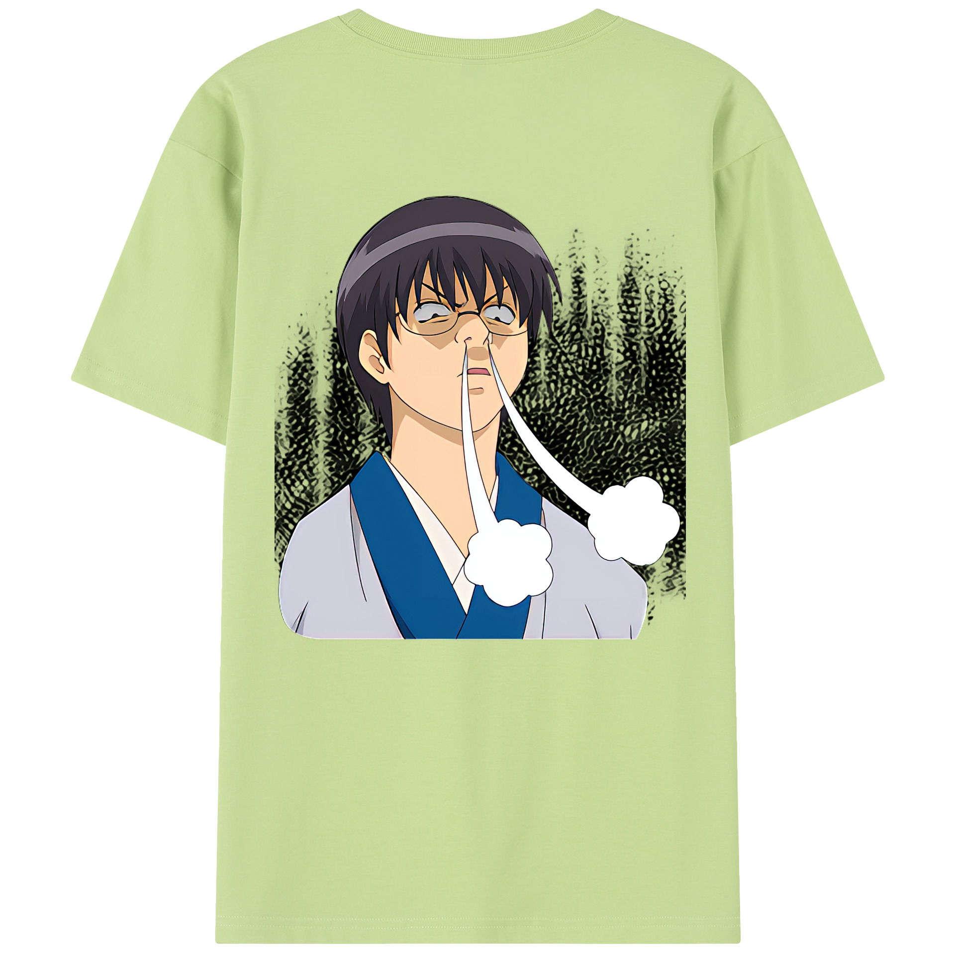 （画像用） ぎんたま 坂田銀時（さかたぎんとき） 神楽 志村新八（しむら しんぱち） GINTAMA Sakata Gintoki Kagura Shimura Shinpachi 綿100％半袖Tシャツ（背面プリント）